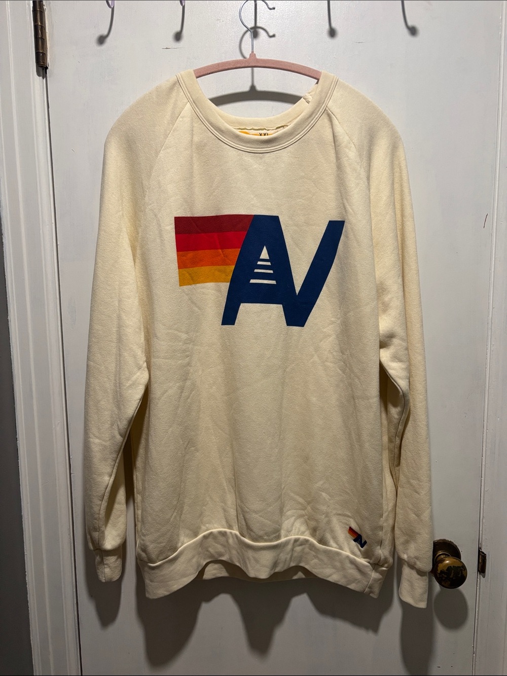 New AVIATOR NATION logo crewneck sweatshirt